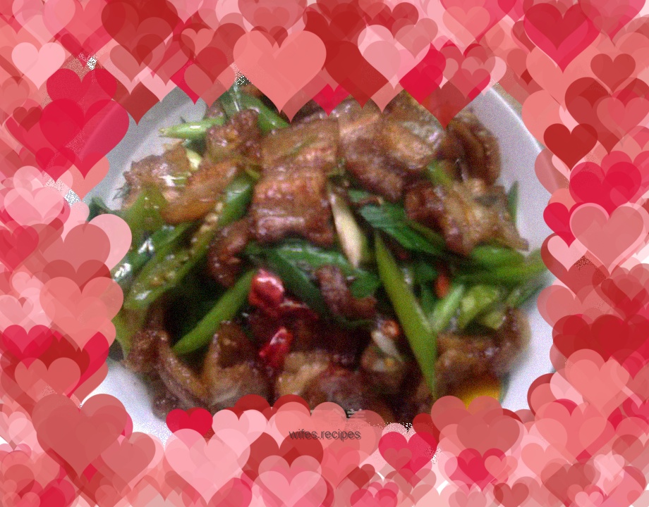 Twice-cooked pork