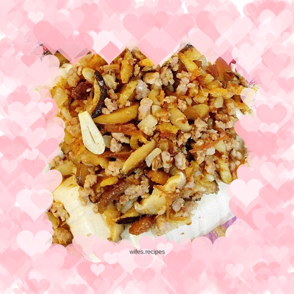 Minced pork tender tofu