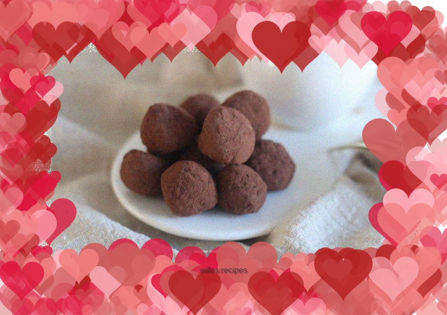 Earl Gray Tea Dark Truffle Chocolate Balls