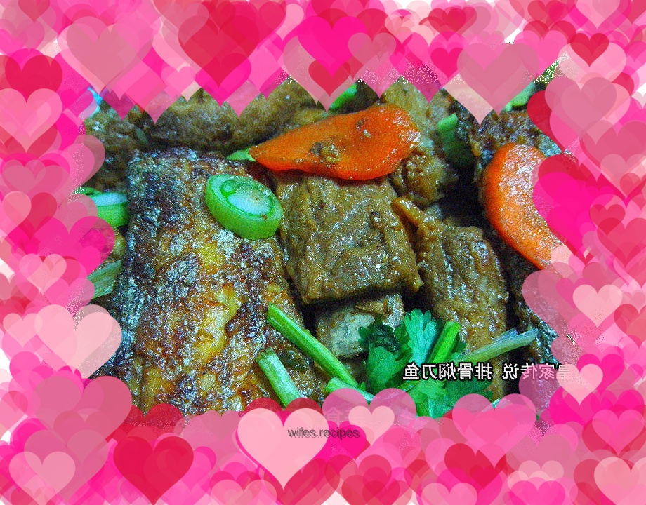 Braised saury with spareribs