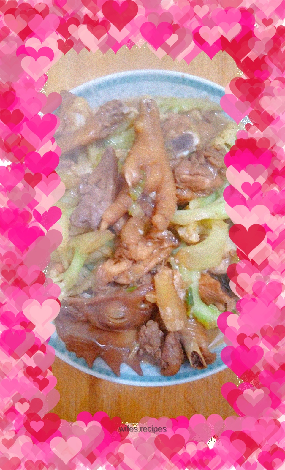 Homemade Chicken Stir-fried Cauliflower