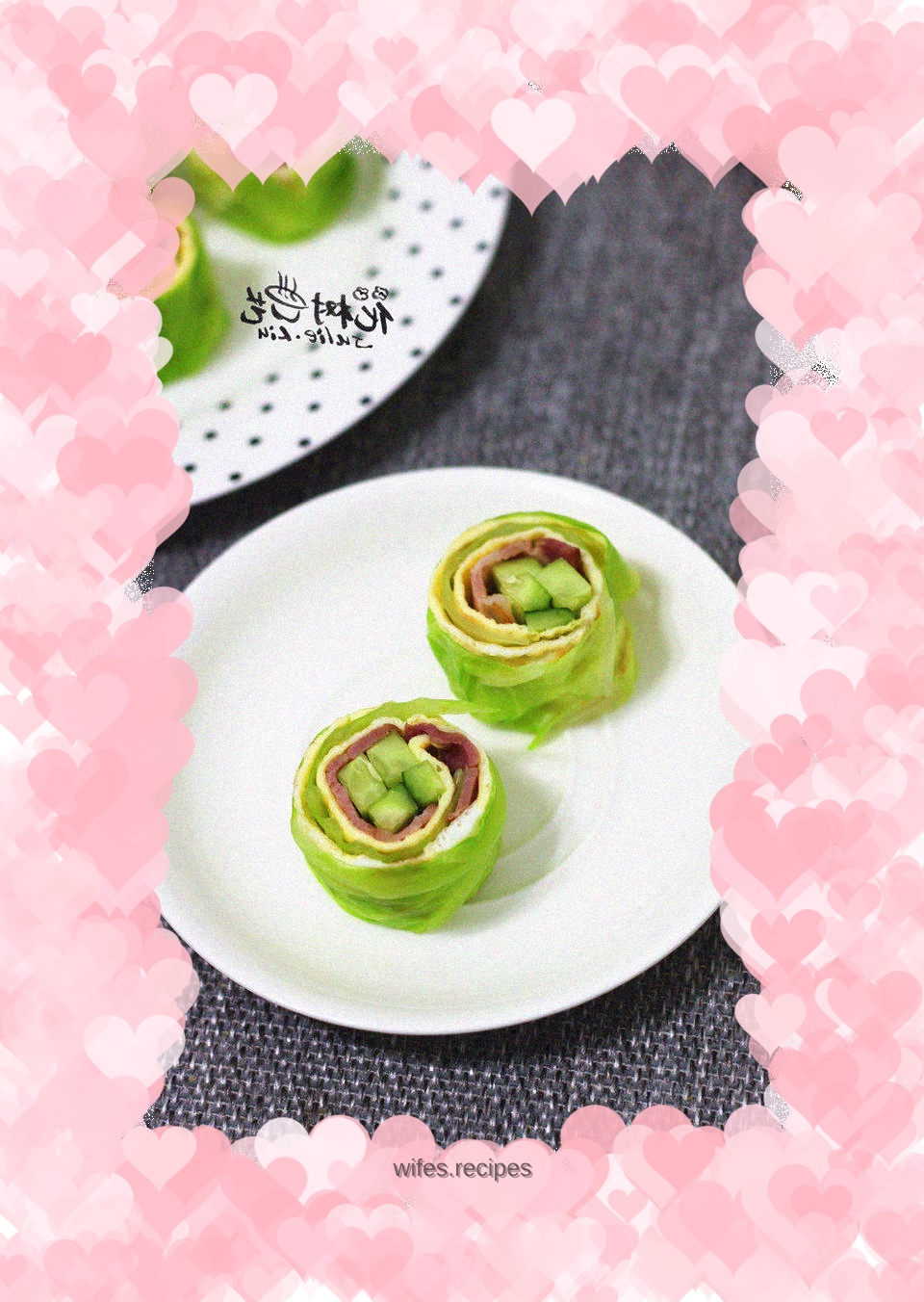 Crystal clear green - fresh jade egg roll