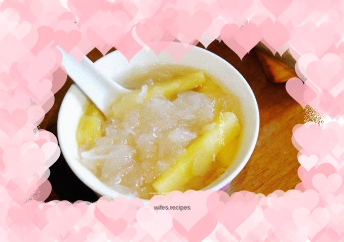 Tremella Apple Appetizer Soup