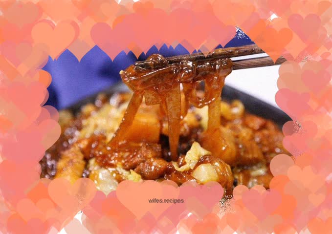 Pork stewed vermicelli