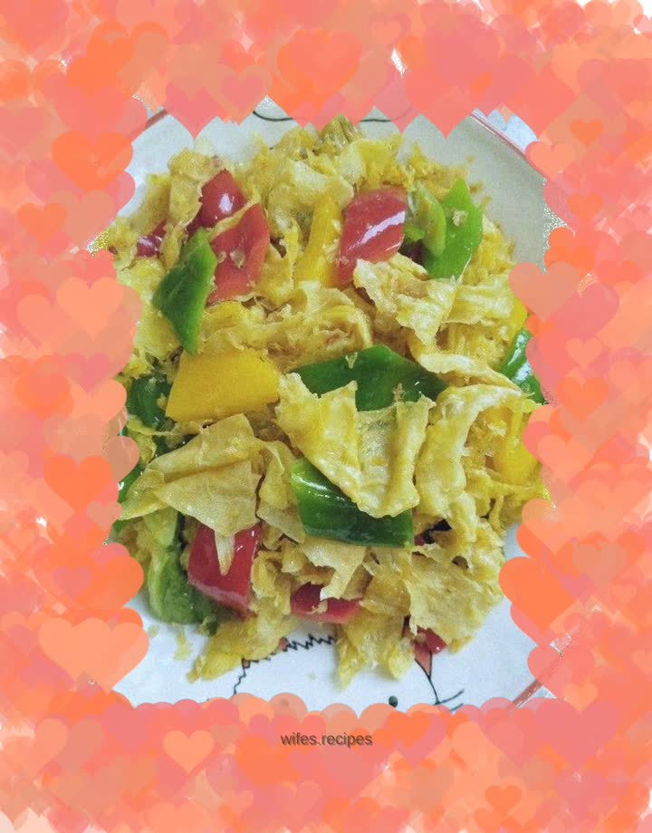 Fried fresh tofu skin