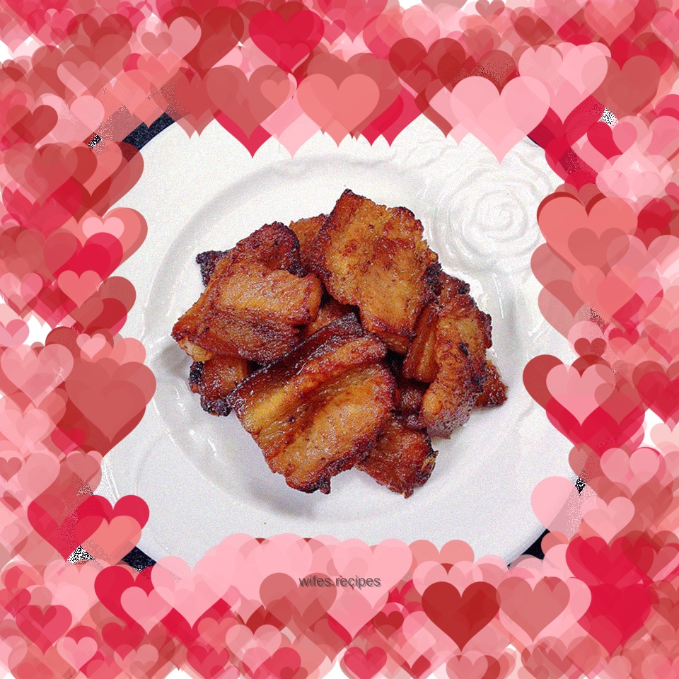 Pan-fried southern milk pork belly