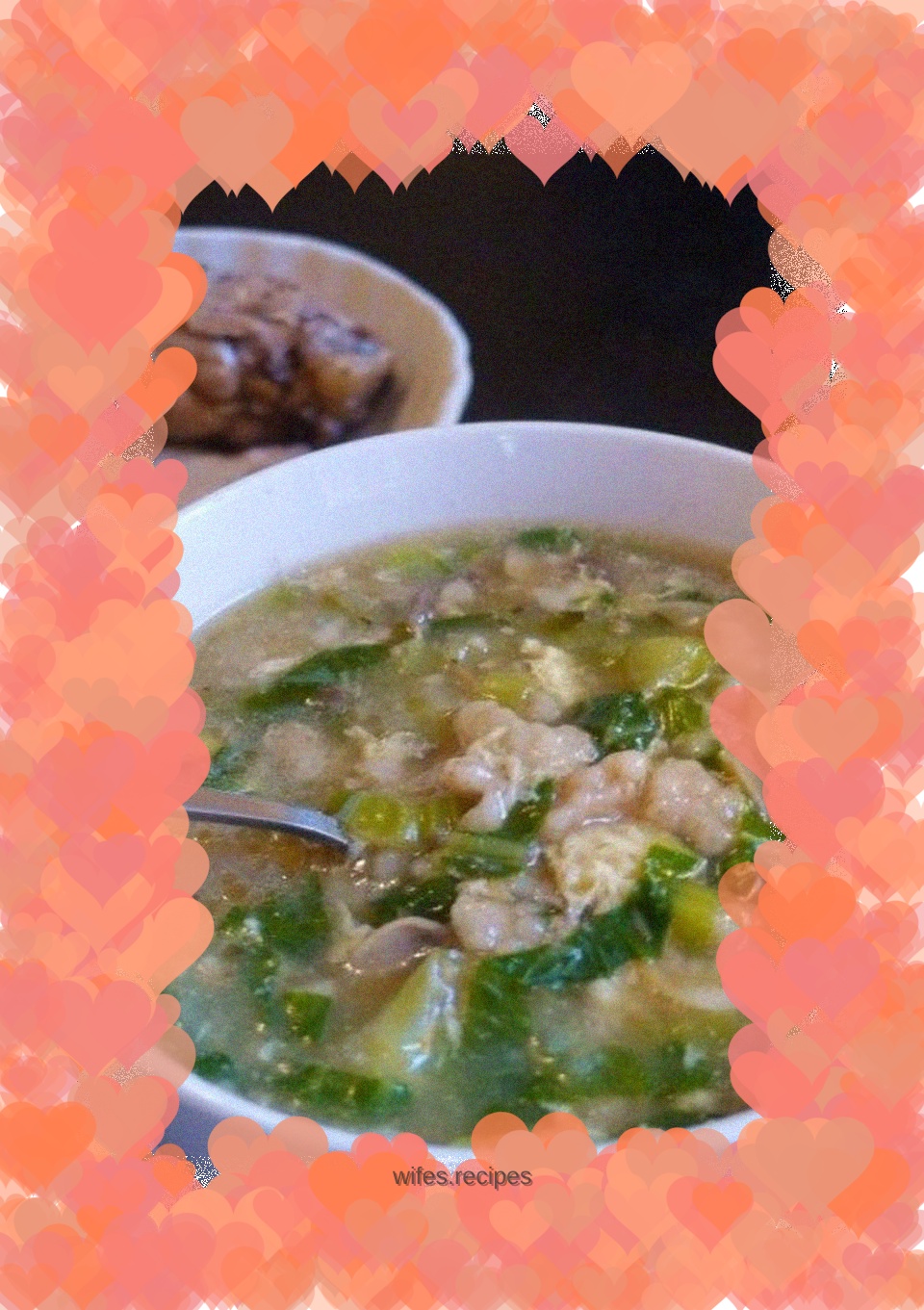 Rapeseed and Shrimp Pumpkin Soup