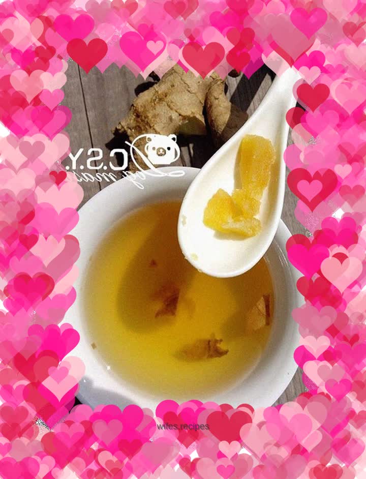 【Learn to love yourself】Brown sugar ginger tea