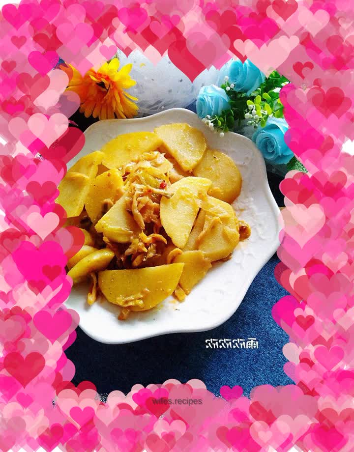 Mustard potato chips