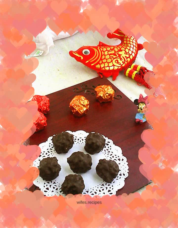 Milky peanut chocolate