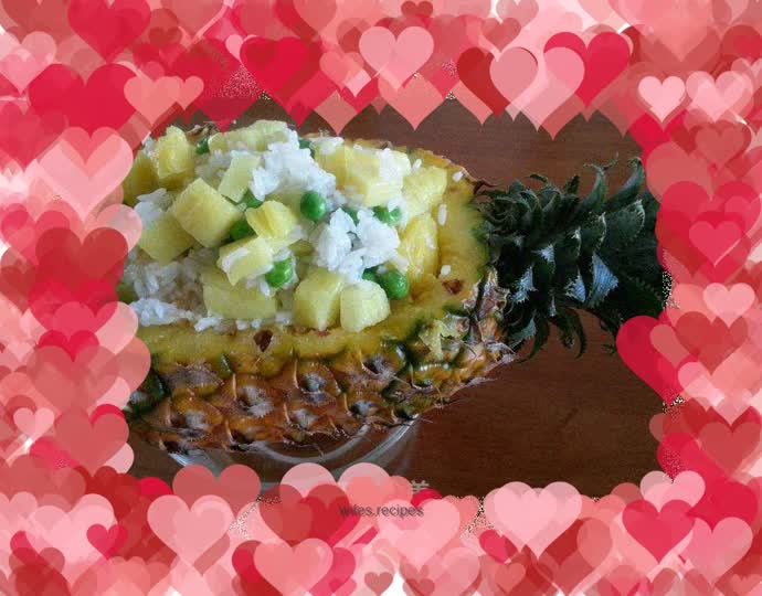 Seasonal pineapple rice