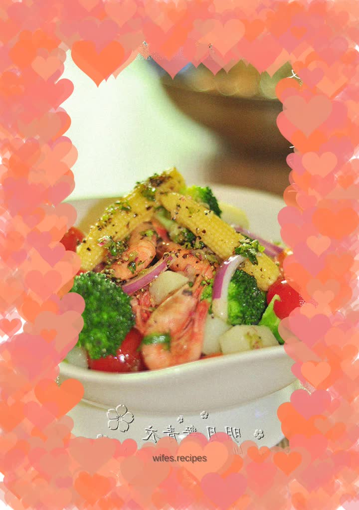 Arctic Shrimp Mixed Vegetable Salad
