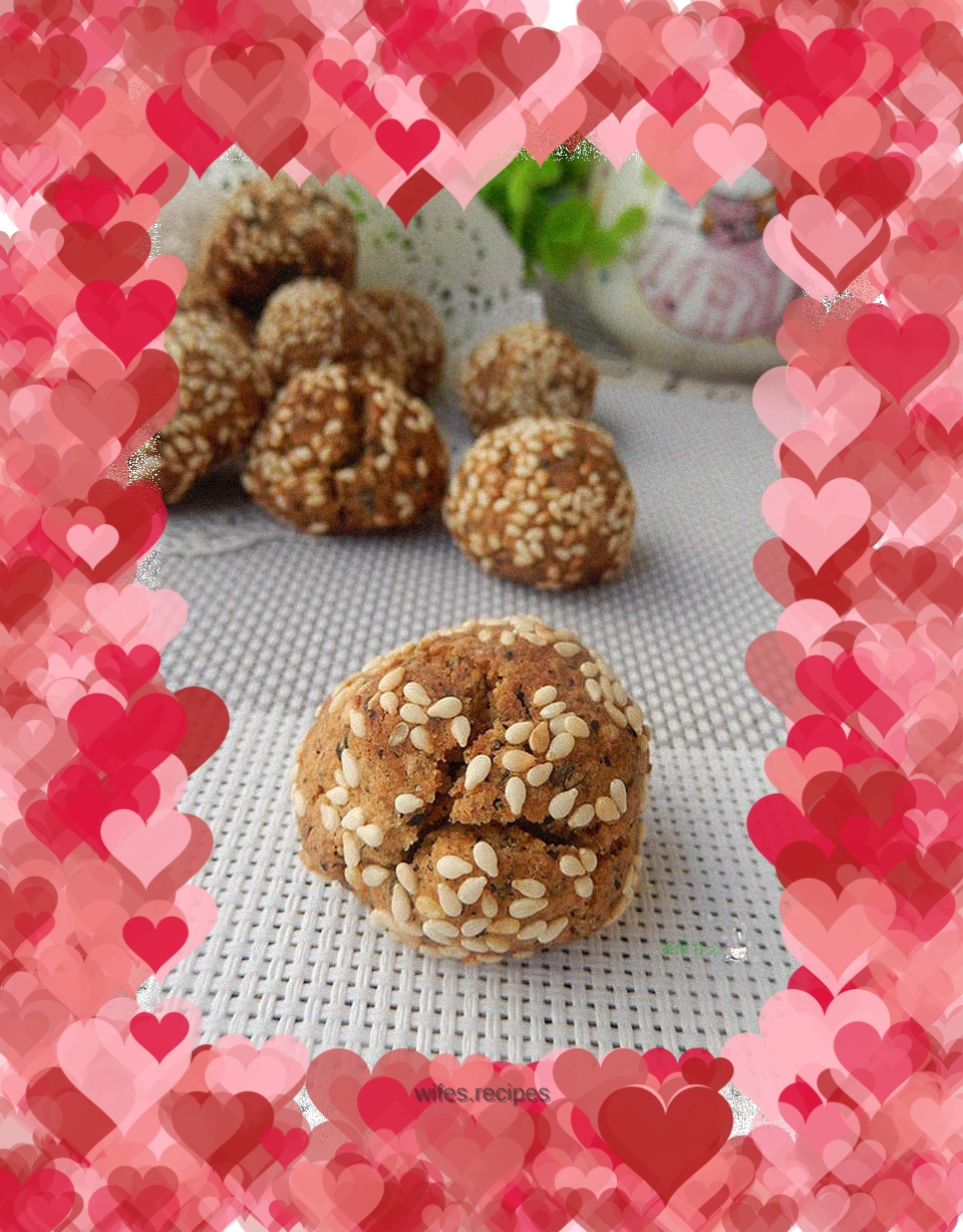 Sesame Cookie Balls