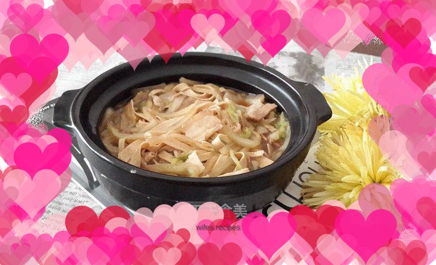 Northeastern cabbage stewed with dried tofu