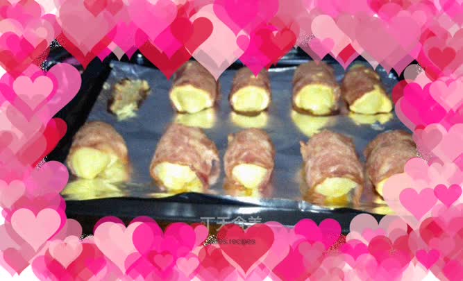 Quick Dinner – Bacon Cheese Potato Rolls