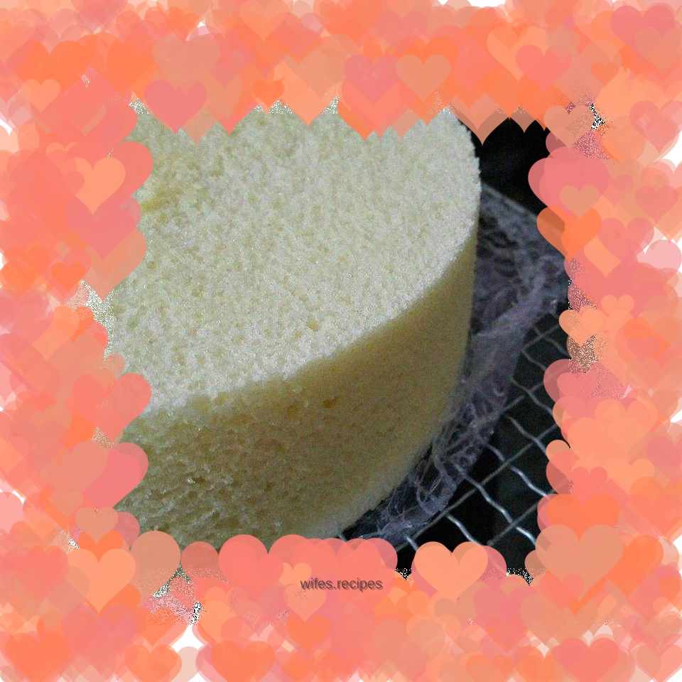 Steamed cake without heat (without baking powder)