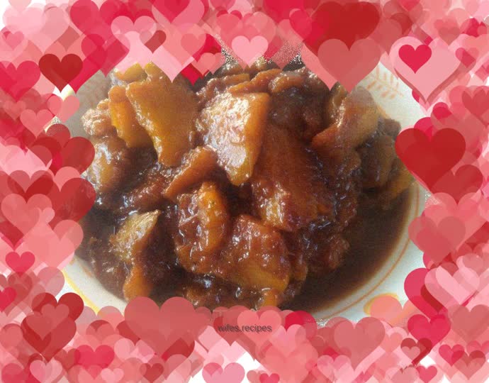 Braised hanging melon