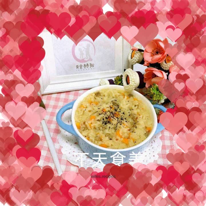 Beef and Cheese Braised Rice