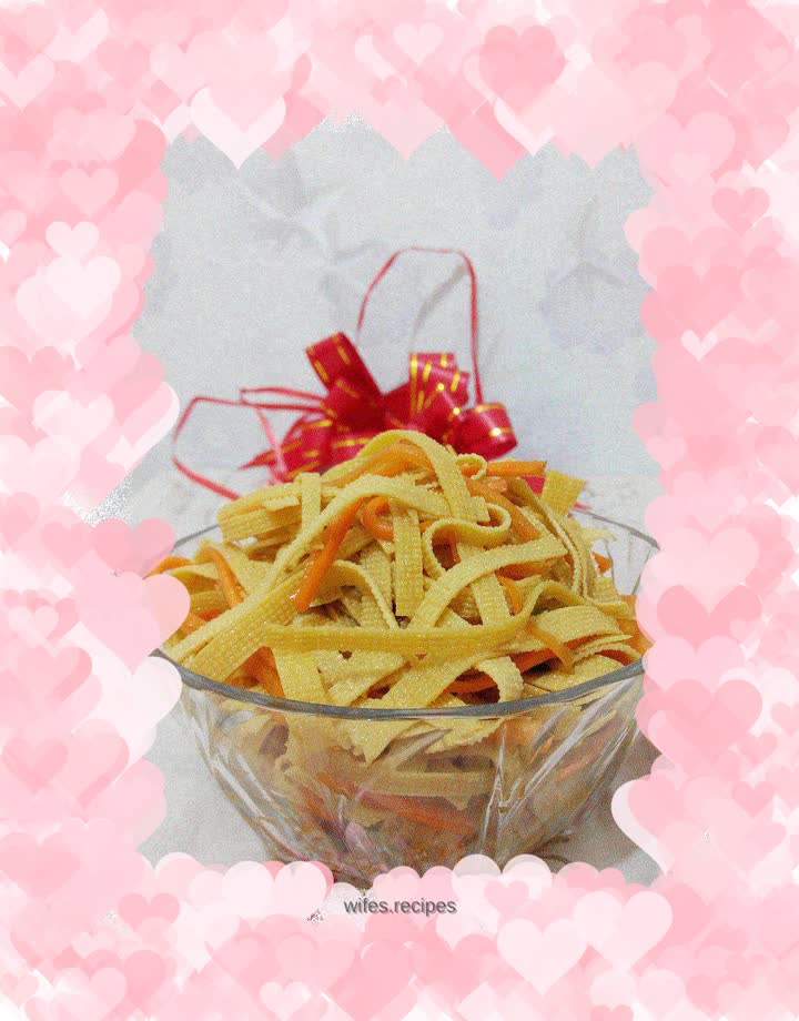 Cold shredded tofu (dried tofu skin) – a nutritious and appetizing home-cooked cold dish