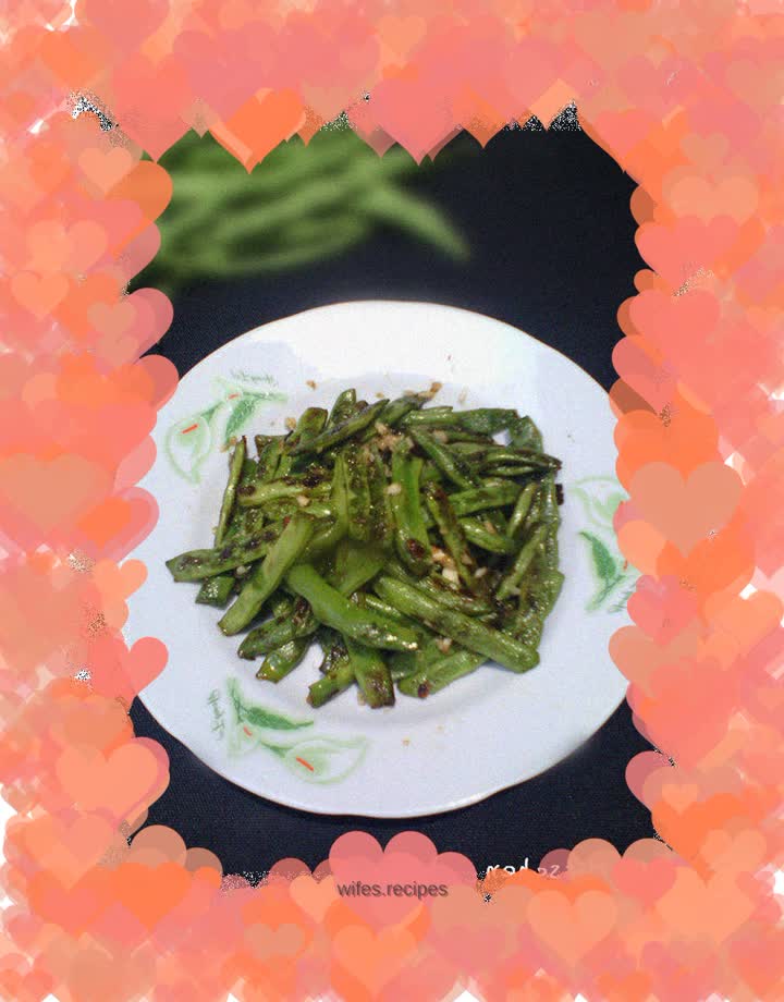 Stir-fried green beans