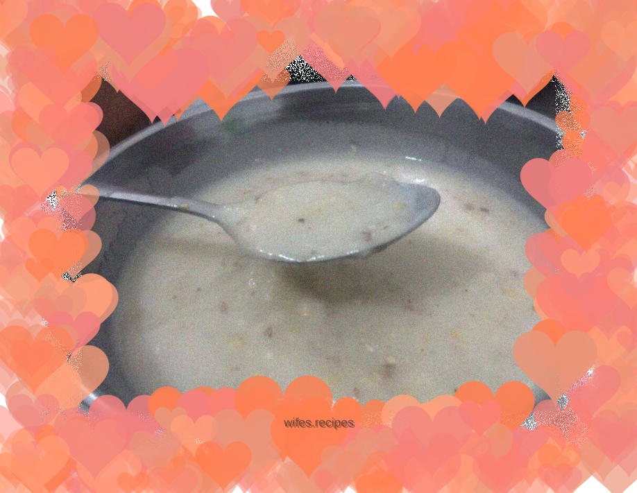 Salty fragrant oil tea