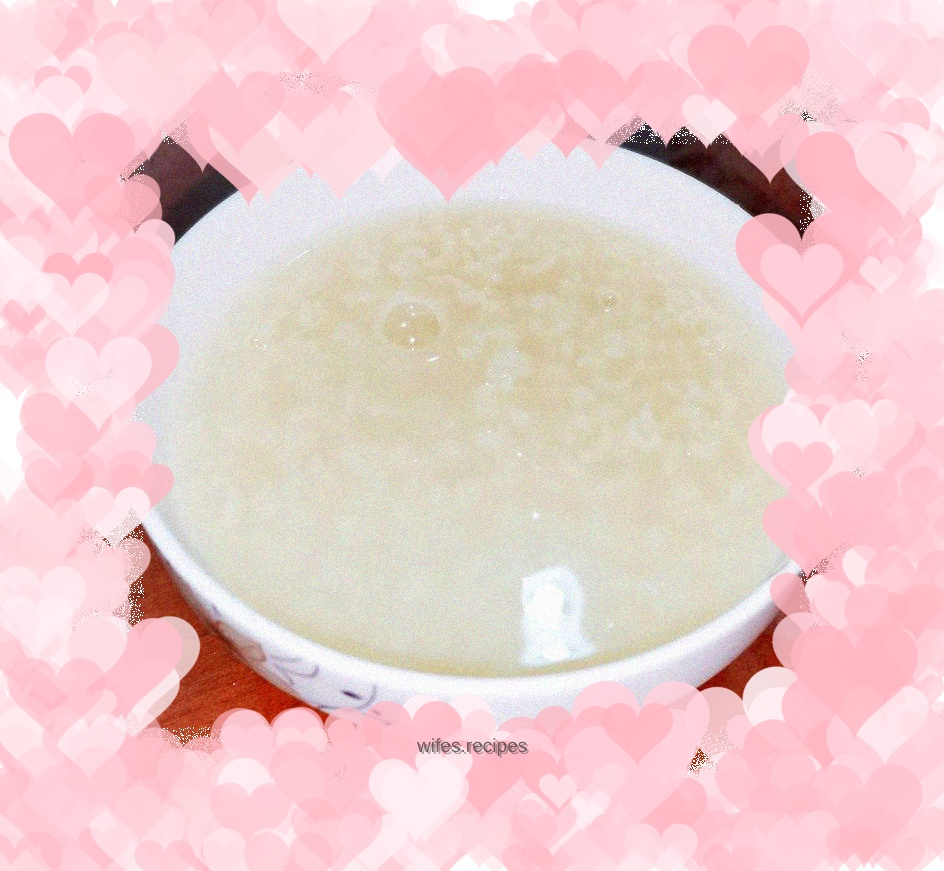 Rice porridge