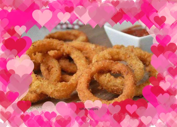 Fried onion rings