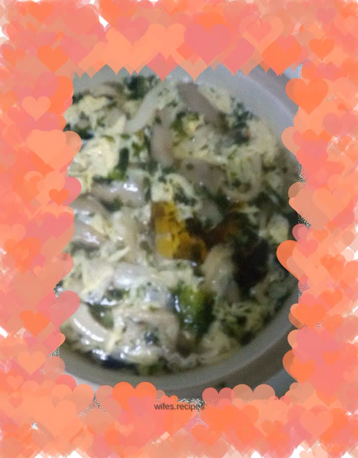 Oyster Mushroom and Seaweed Soup