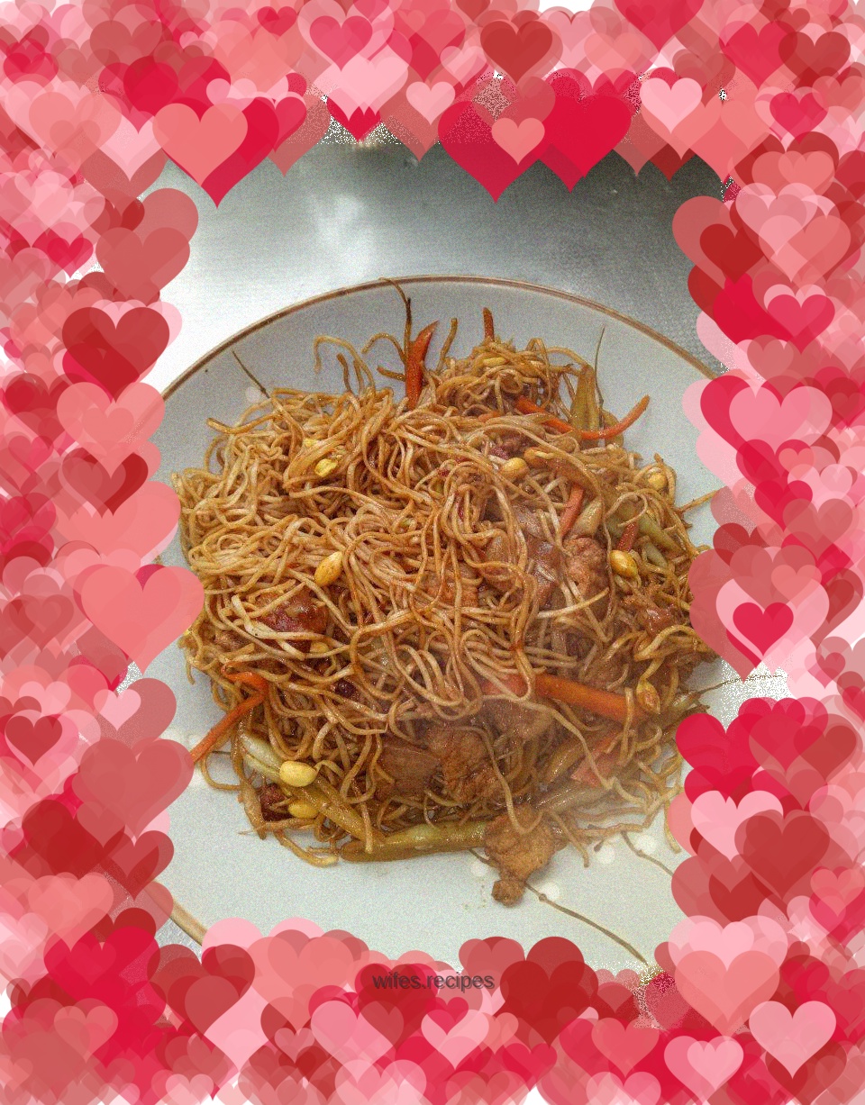 Steamed braised noodles