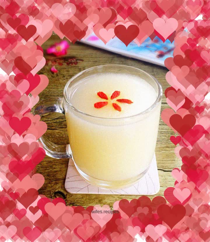 Healthy whitening Tremella pear drink