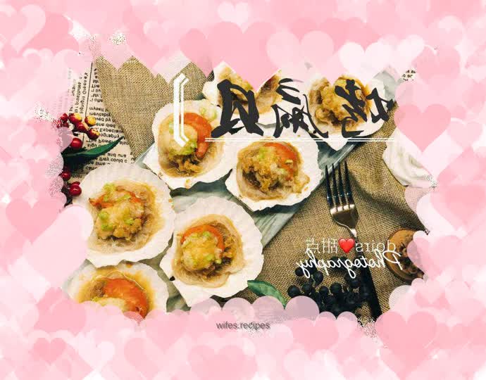 Simple and awesome grilled scallops with garlic vermicelli