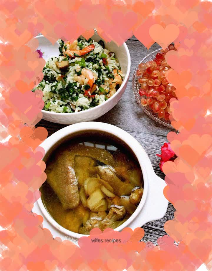 American Ginseng and Pigeon Stew