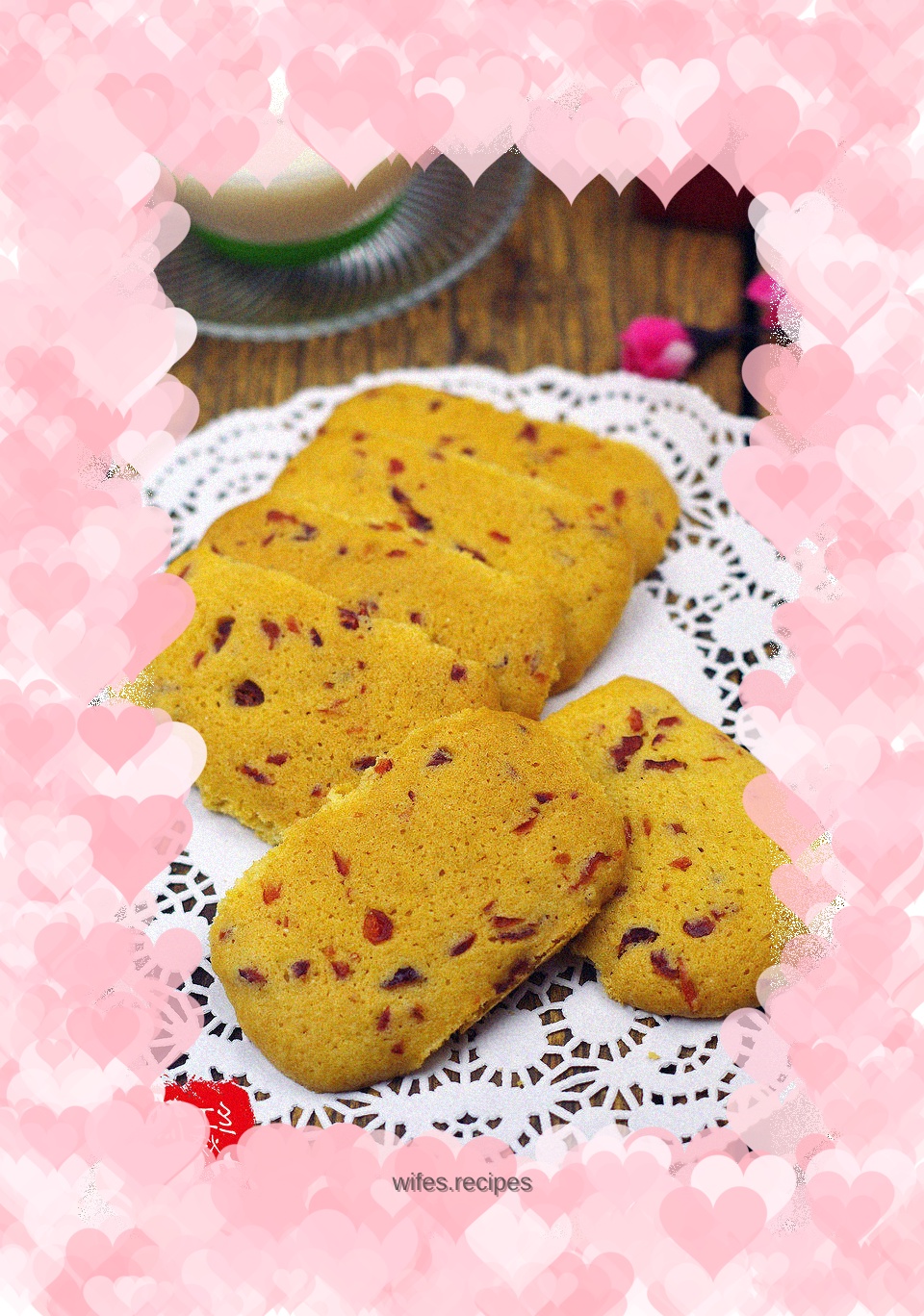European Cranberry Cookies