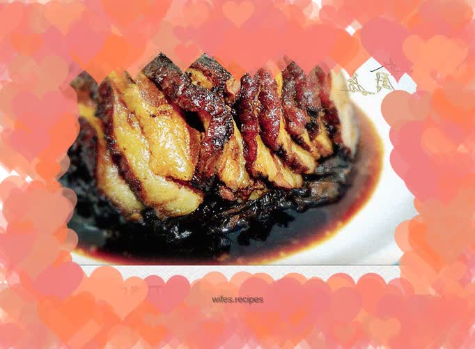 The sword is burned white