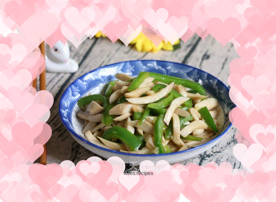 King Oyster Mushroom in Oyster Sauce