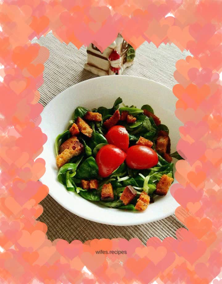 Slimming Salad with Orange Juice