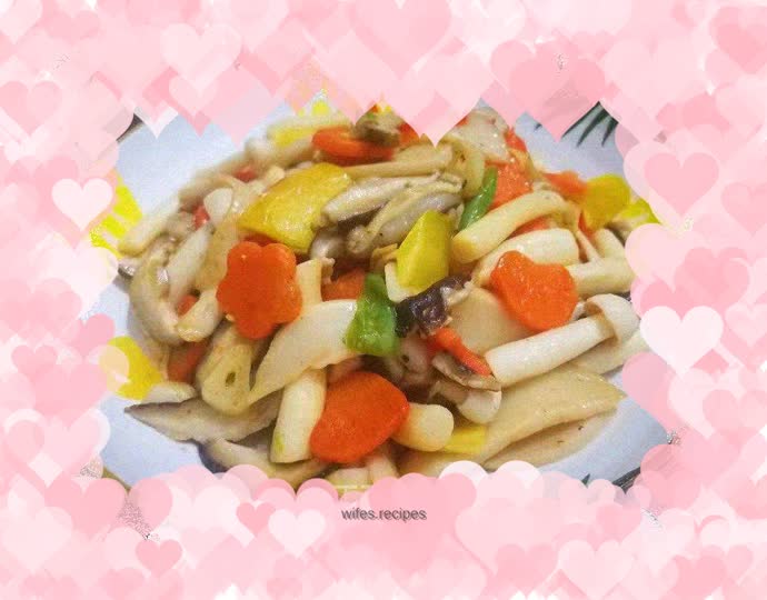 Vegetarian Stir-fried Mushrooms