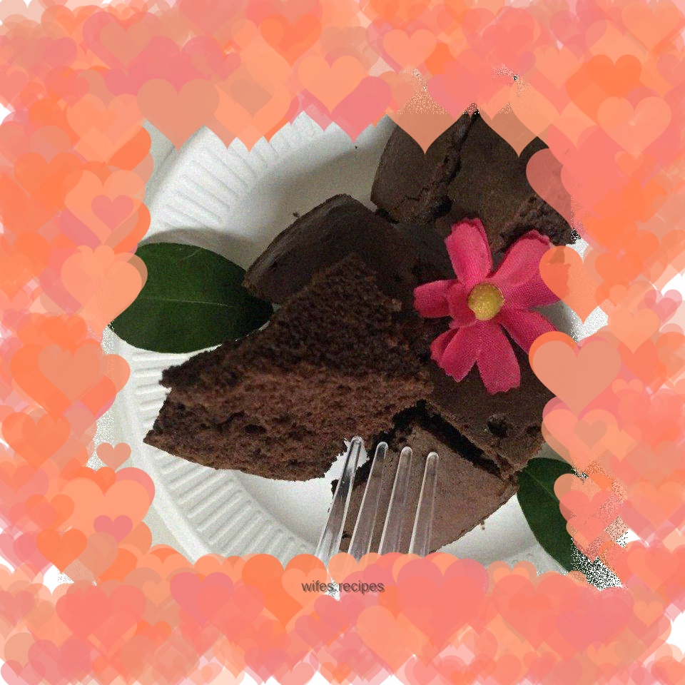 Easy-to-use chocolate split egg sponge cake for novice bakers