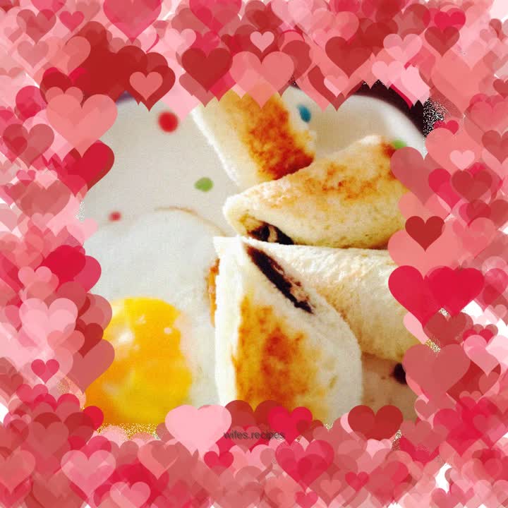 Bean Paste and Walnut Toast Rolls