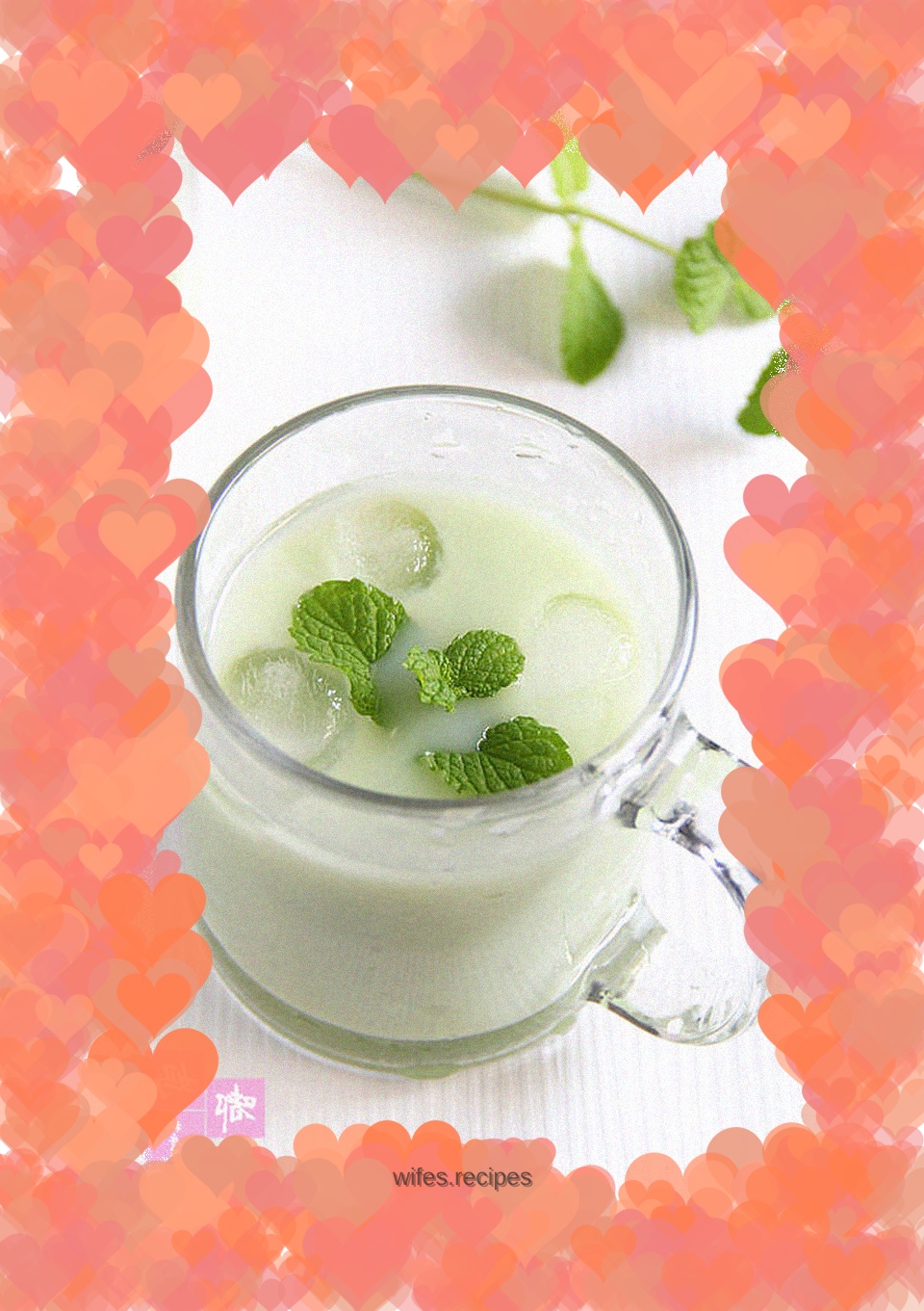 A refreshing summer drink - Cucumber Mint Honey Drink