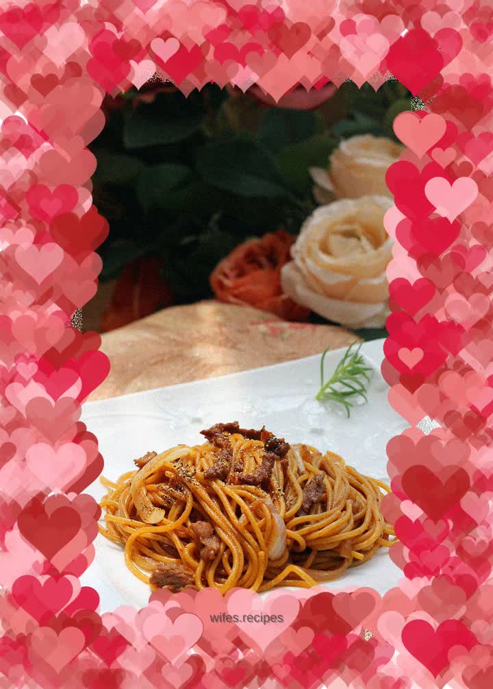 Black Pepper Beef Fillet Pasta