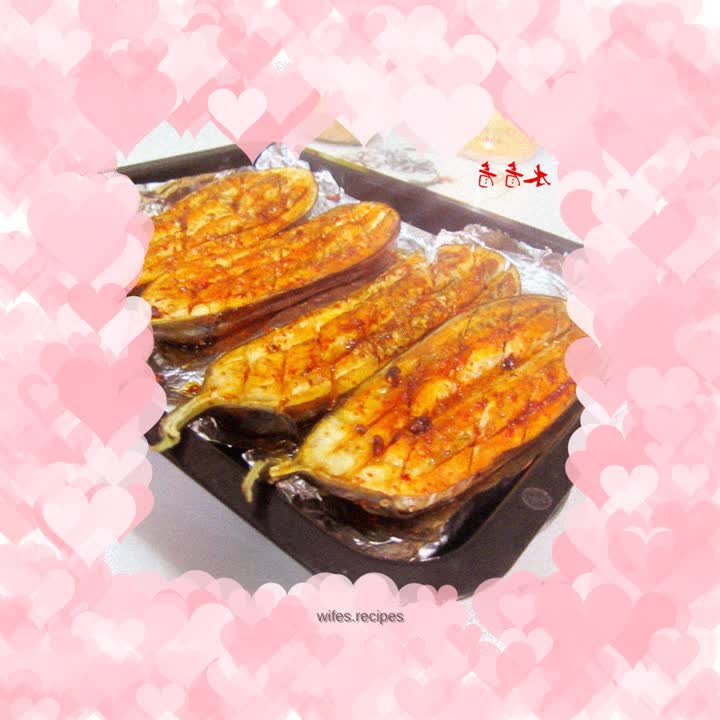 Oven--roasted eggplant