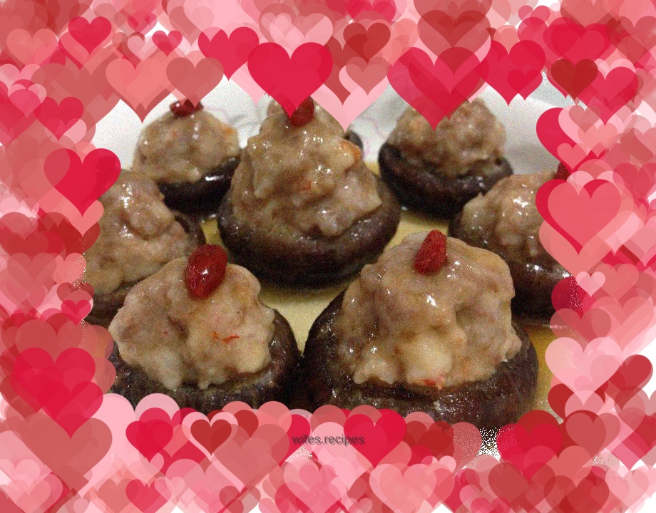 Mushroom and shrimp box