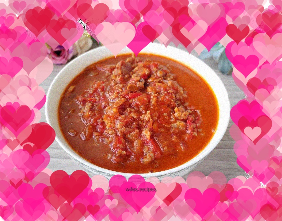 Tomato Beef Sauce