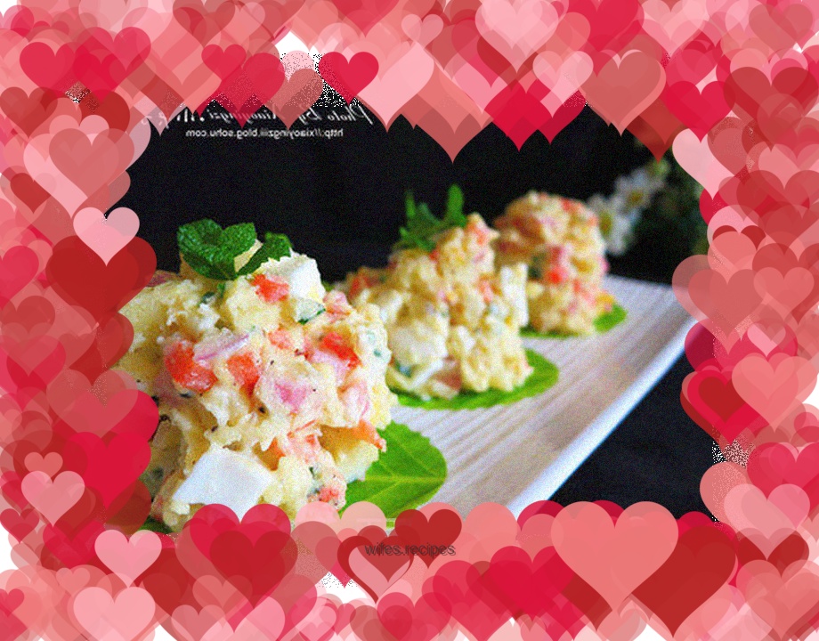 Delicious Western food---potato salad