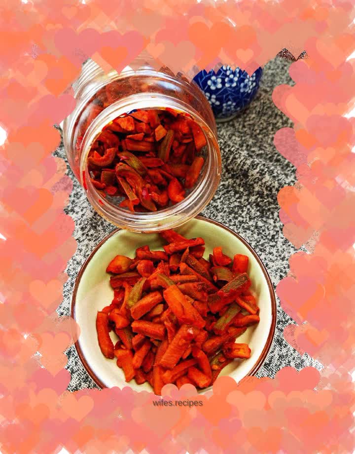 Pickled dried radish