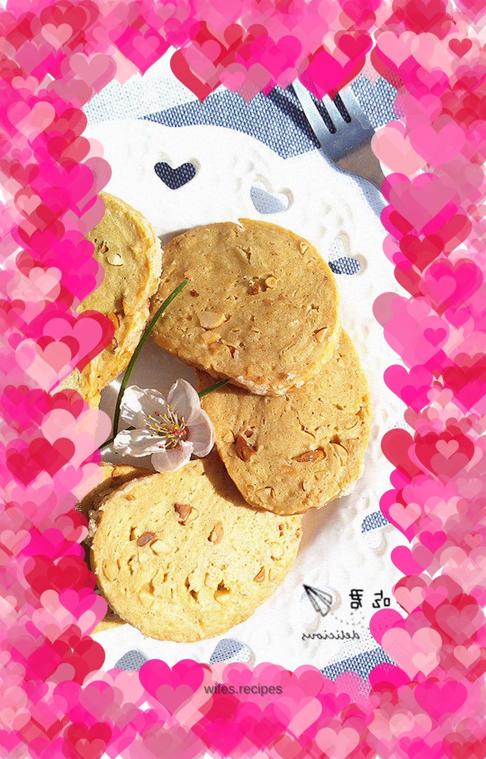 Coffee peanut cookies