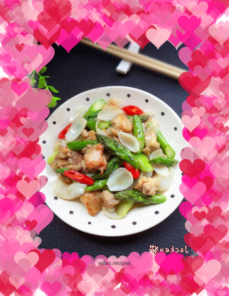 Asparagus and Lily Chicken