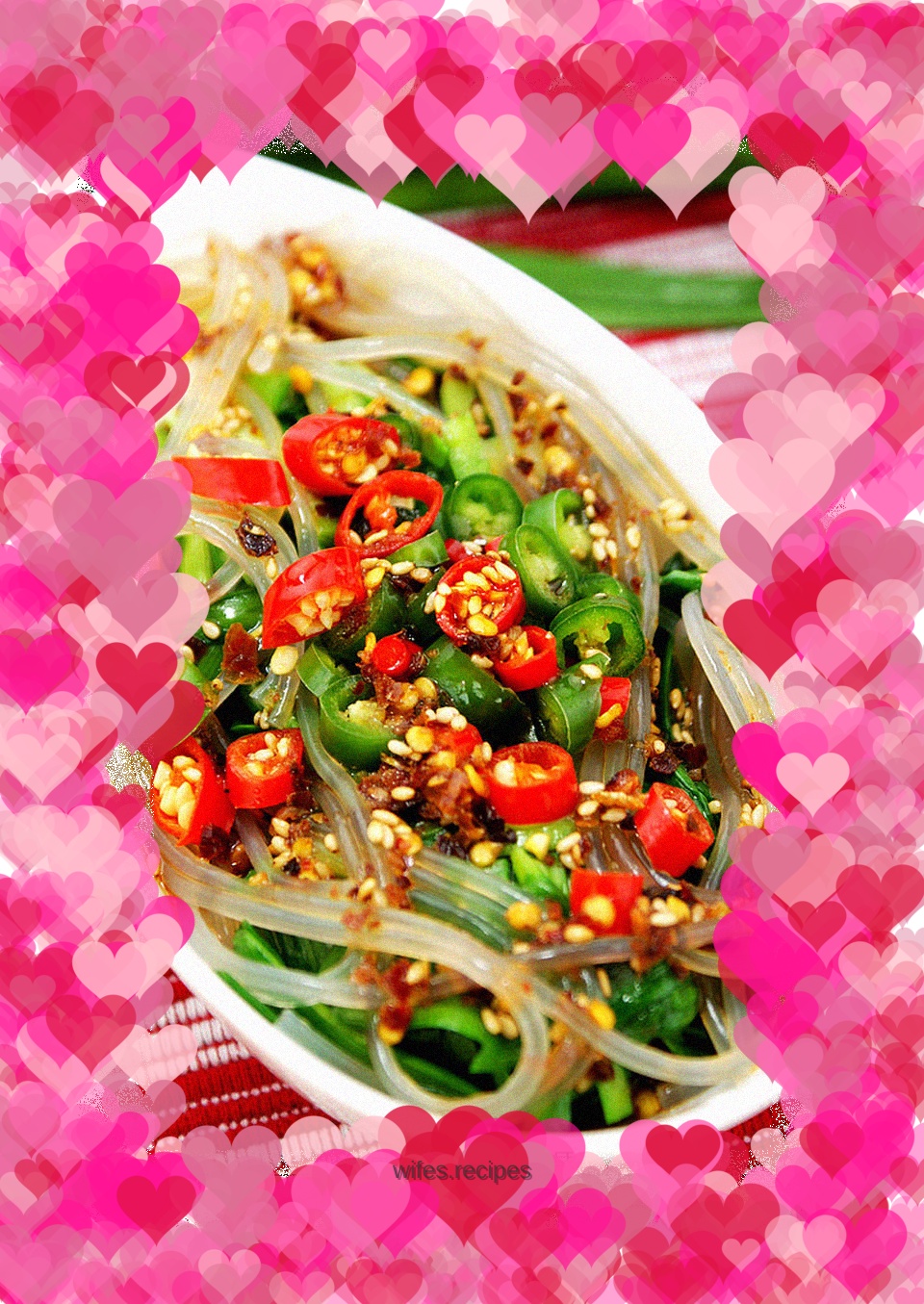 【Vermicelli mixed with leeks】--A healthy vegetable for intestine cleansing in spring