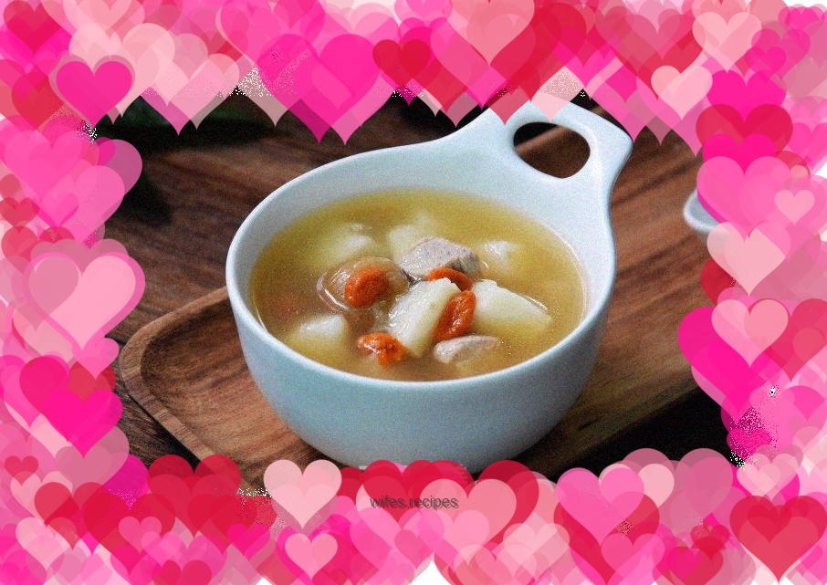 Huaiqi, candied dates and lean meat soup